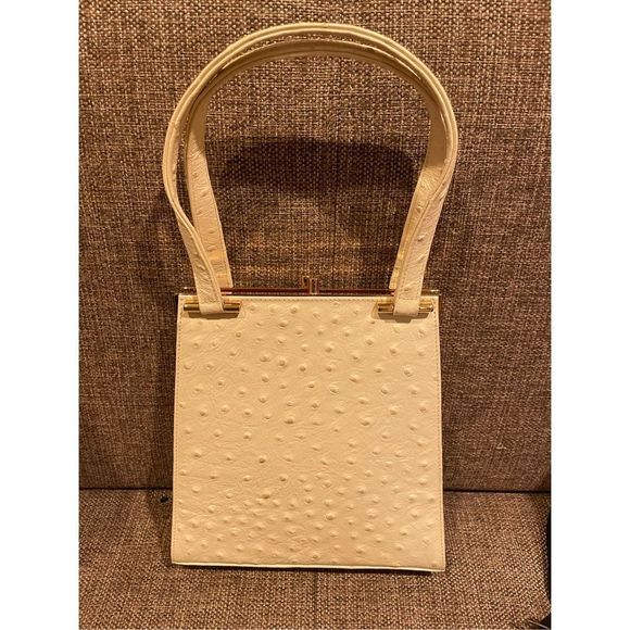 Vintage Square white women’s bag - Picture 3 of 5